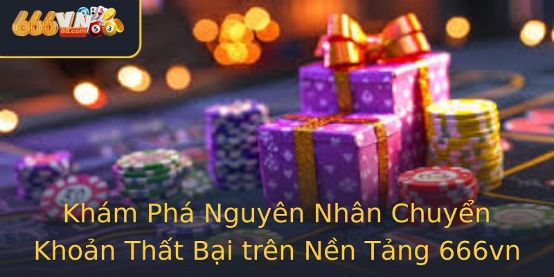 Khám Phá Nguyên Nhân Chuyển Khoản Thất Bại trên Nền Tảng 666vn Khám Phá Nguyên Nhân Chuyển Khoản Thất Bại trên Nền Tảng 666vn